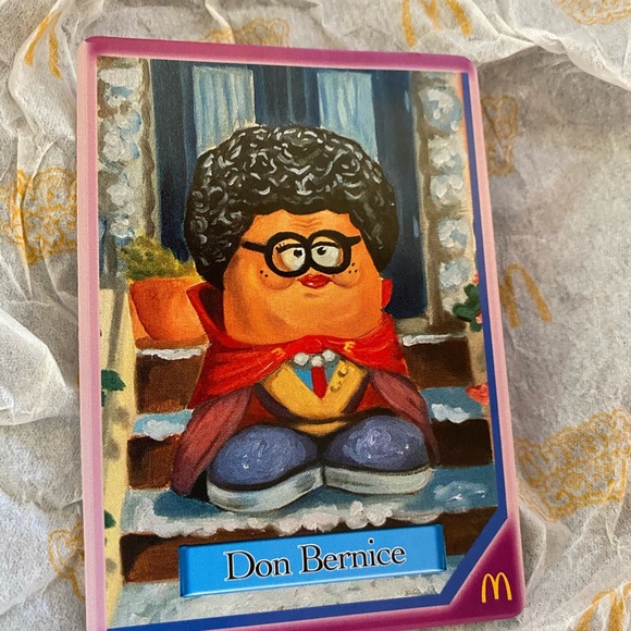 McDonald’s Kerwin Frost Don Bernice Collectible Nugget - Picture 3 of 3